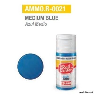 reserva anticipada AMMO.R-0021 Azul Medio 15ml reserva anticipada AMMO.R-0021 Azul Medio 15ml