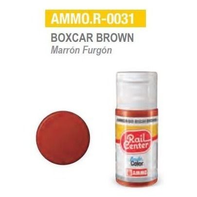 AMMO.R-0031 Marrón Furgón 15ml