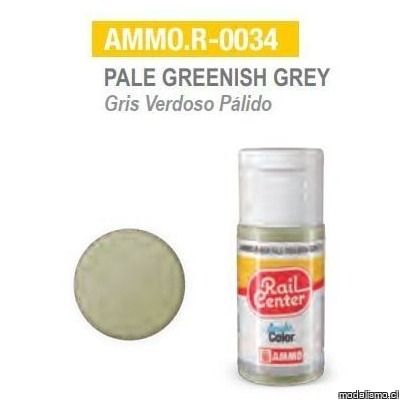 AMMO.R-0034 Gris Verdoso Pálido 15ml AMMO.R-0034 Gris Verdoso Pálido 15ml