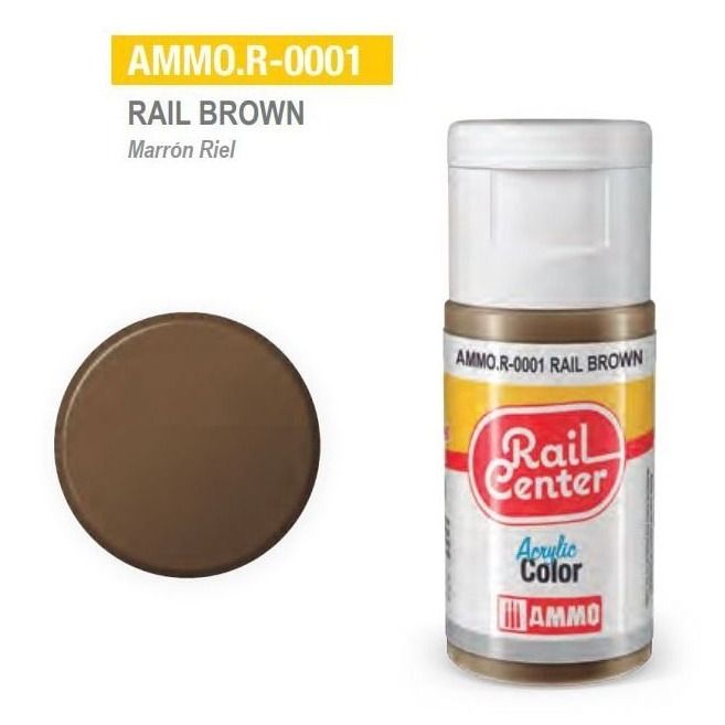 AMMO.R-0001 Marrón Riel 15ml