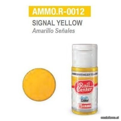 AMMO.R-0012 Amarillo Señales 15ml AMMO.R-0012 Amarillo Señales 15ml