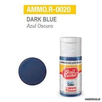 AMMO.R-0020 Azul Oscuro 15ml AMMO.R-0020 Azul Oscuro 15ml