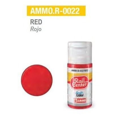 AMMO.R-0022 Rojo 15ml AMMO.R-0022 Rojo 15ml