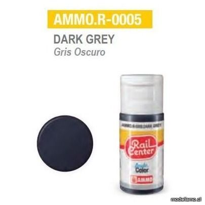 AMMO.R-0005 Gris Oscuro 15ml AMMO.R-0005 Gris Oscuro 15ml