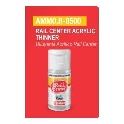 AMMO.R-0500 Diluyente Acrílico Rail Center 15ml AMMO.R-0500 Diluyente Acrílico Rail Center 15ml