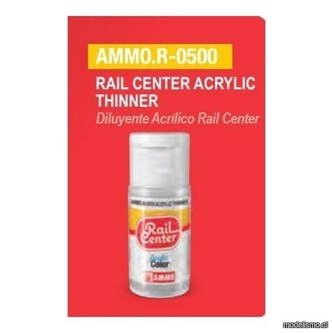 AMMO.R-0500 Diluyente Acrílico Rail Center 15ml