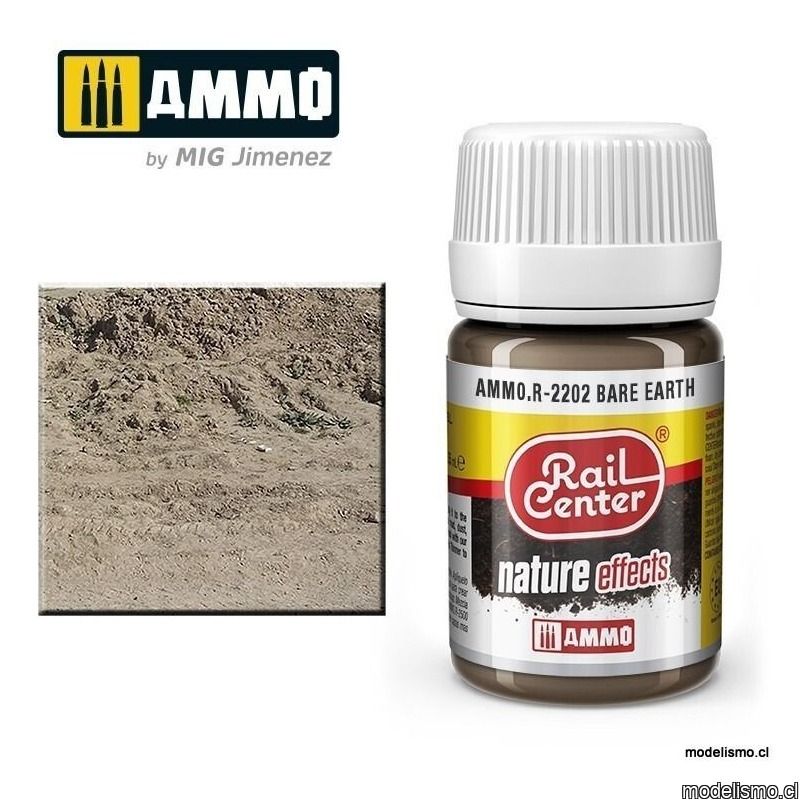 AMMO.R-2202 RAIL-CENTER Tierra Desnuda (35 mL) AMMO.R-2202 RAIL-CENTER Tierra Desnuda (35 mL)