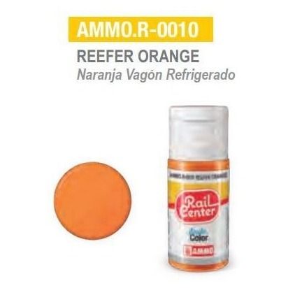 AMMO.R-0010 Naranja Vagón Refrigerado 15ml