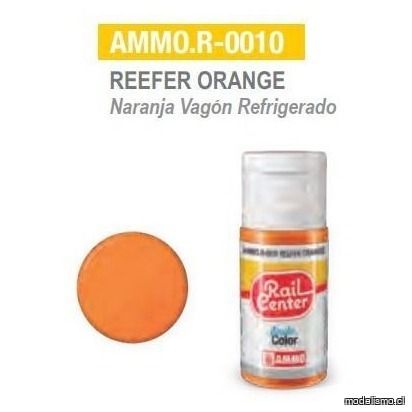 reserva anticipada AMMO.R-0010 Naranja Vagón Refrigerado 15ml