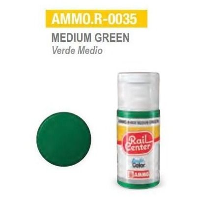 AMMO.R-0035 Verde Medio 15ml