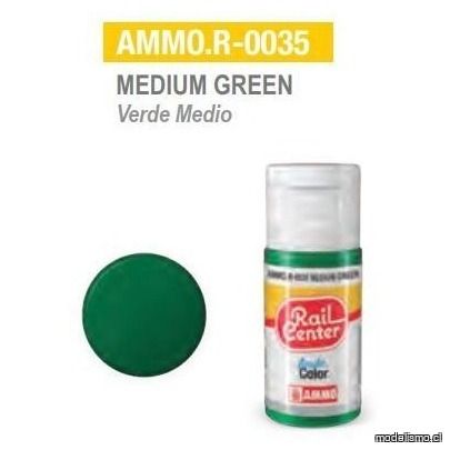 AMMO.R-0035 Verde Medio 15ml