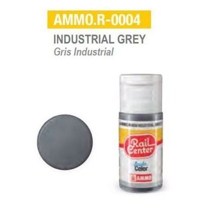 AMMO.R-0004 Gris Industrial 15ml AMMO.R-0004 Gris Industrial 15ml