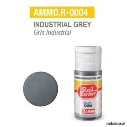 AMMO.R-0004 Gris Industrial 15ml AMMO.R-0004 Gris Industrial 15ml