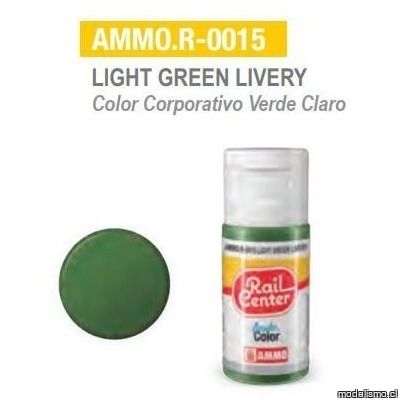 AMMO.R-0015 Color Corporativo Verde Claro 15ml AMMO.R-0015 Color Corporativo Verde Claro 15ml
