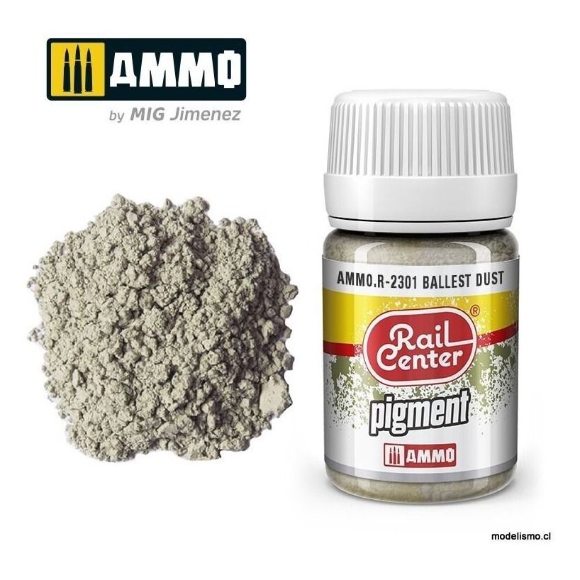 AMMO.R-2301 RAIL-CENTER Pigment Polvo Balasto (35 mL)