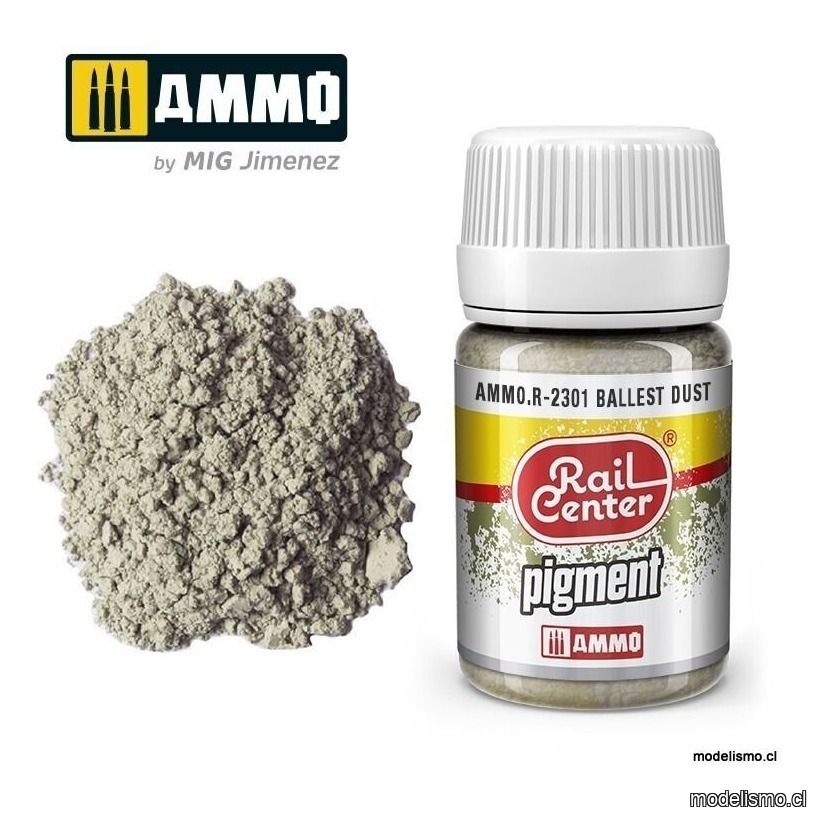 AMMO.R-2301 RAIL-CENTER Pigment Polvo Balasto (35 mL)