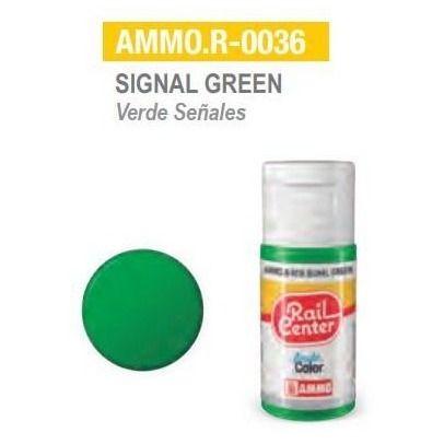 AMMO.R-0036 Verde Señales 15ml