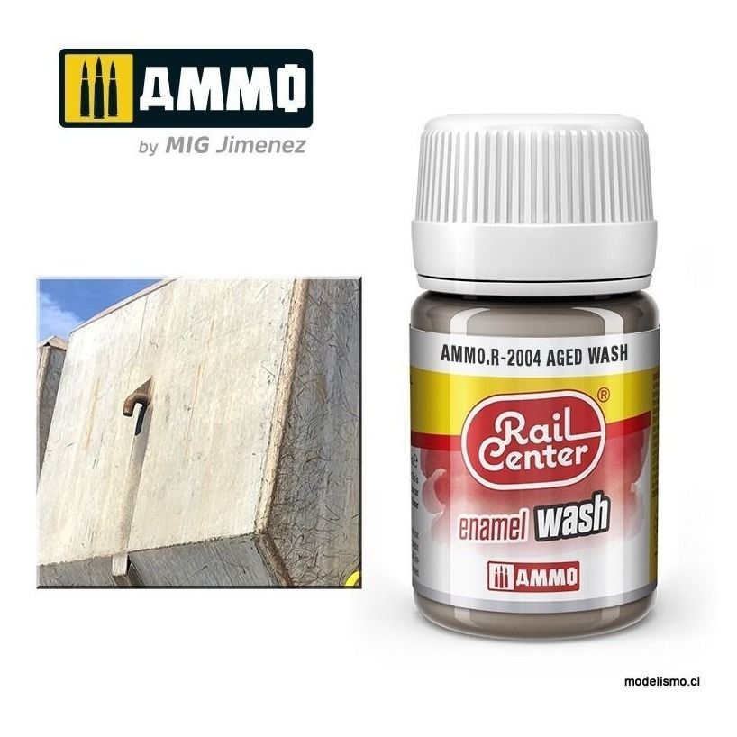 AMMO.R-2004 RAIL-CENTER Lavado Envejecido (35 mL)