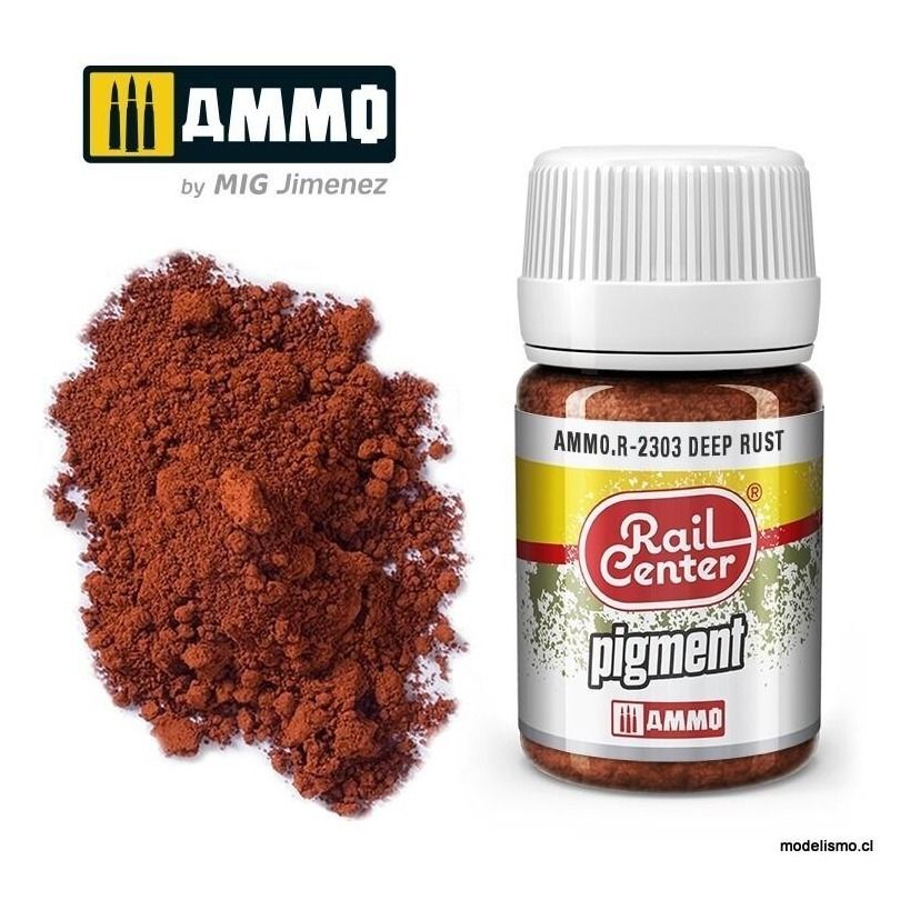 AMMO.R-2303 RAIL-CENTER Pigment Óxido Intenso (35 mL)