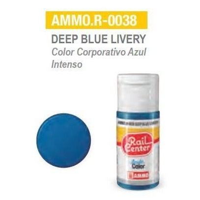 AMMO.R-0038 Color Corporativo Azul Intenso 15ml