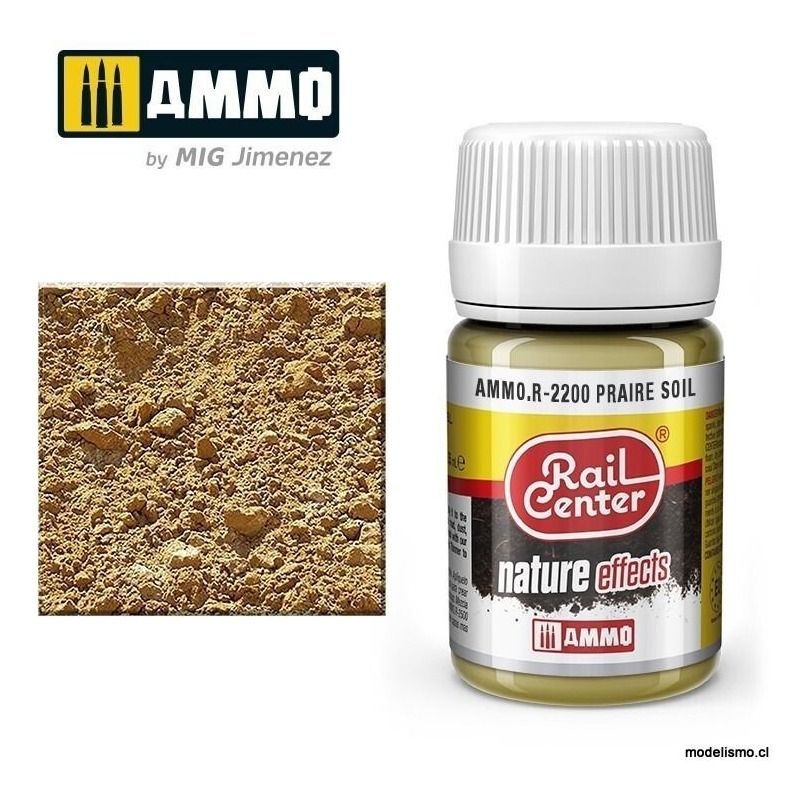AMMO.R-2200 RAIL-CENTER Tierra de Pradera (35 mL) AMMO.R-2200 RAIL-CENTER Tierra de Pradera (35 mL)