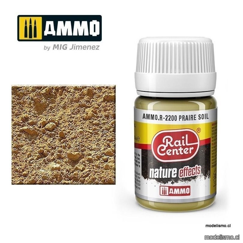 AMMO.R-2200 RAIL-CENTER Tierra de Pradera (35 mL)