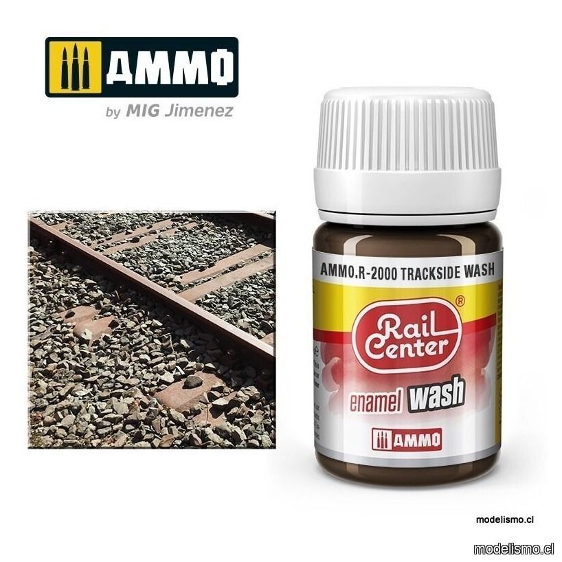 AMMO.R-2000 RAIL-CENTER Lavado Cuneta (35 mL) AMMO.R-2000 RAIL-CENTER Lavado Cuneta (35 mL)
