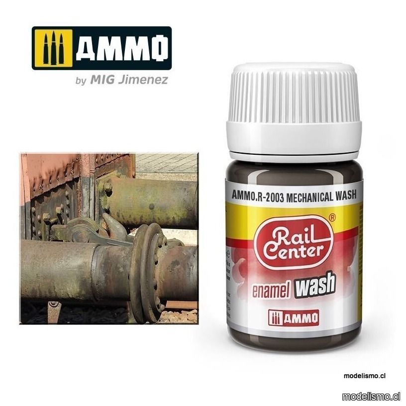 AMMO.R-2003 RAIL-CENTER Lavado Mecánico (35 mL)