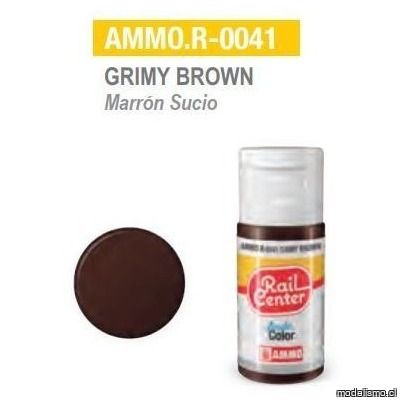 AMMO.R-0041 Marrón Sucio 15ml AMMO.R-0041 Marrón Sucio 15ml