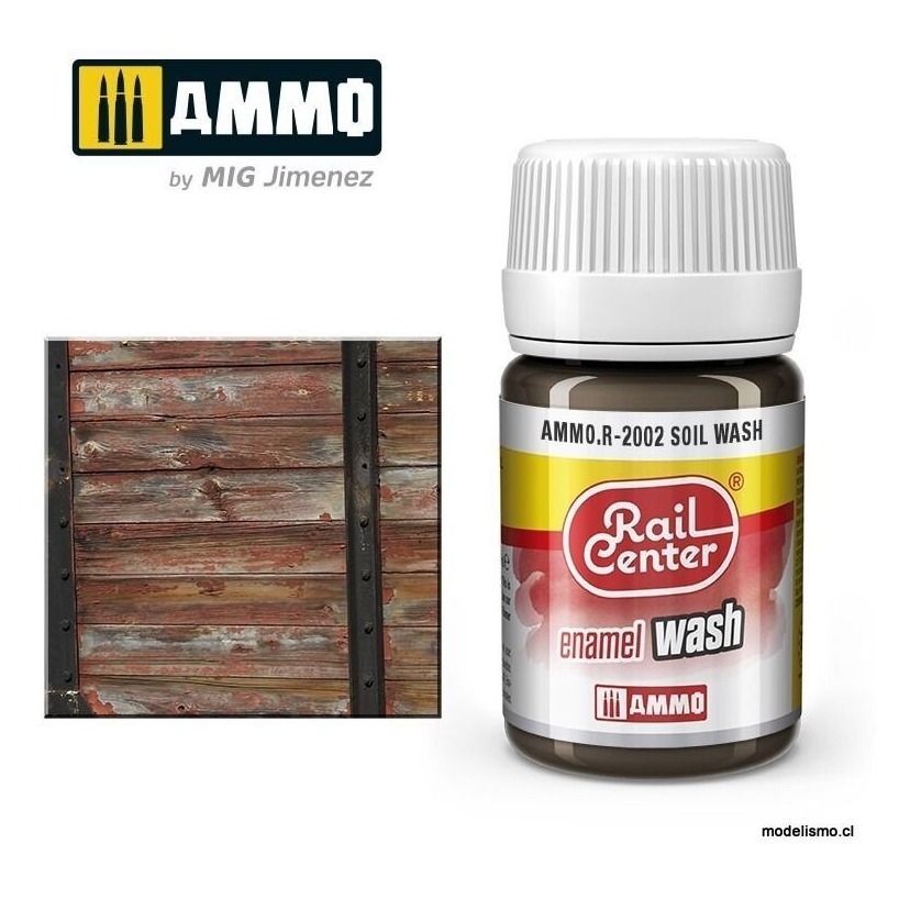 AMMO.R-2002 RAIL-CENTER Lavado Suelo (35 mL)