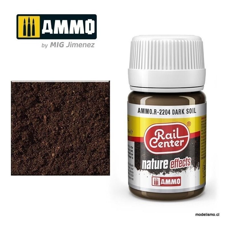AMMO.R-2204 RAIL-CENTER Tierra Oscura (35 mL) AMMO.R-2204 RAIL-CENTER Tierra Oscura (35 mL)