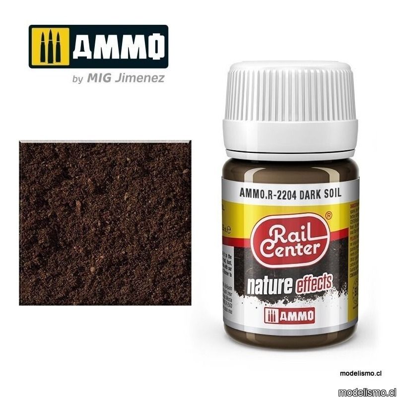 AMMO.R-2204 RAIL-CENTER Tierra Oscura (35 mL) AMMO.R-2204 RAIL-CENTER Tierra Oscura (35 mL)