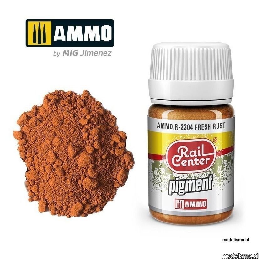 AMMO.R-2304 RAIL-CENTER Pigment Óxido Fresco (35 mL)