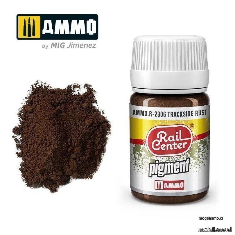 AMMO.R-2306 RAIL-CENTER Pigment Óxido Cuneta (35 mL) AMMO.R-2306 RAIL-CENTER Pigment Óxido Cuneta (35 mL)