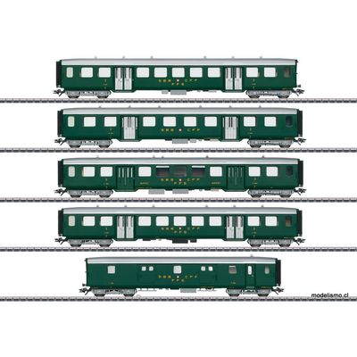 Märklin 43369 Set de vagones de acero ligero para la SBB Ae 3/6 I