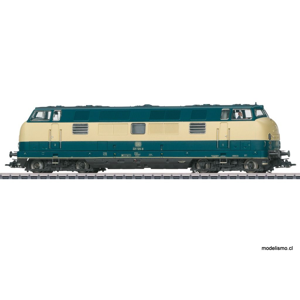 Märklin 37824 Locomotora diésel pesada de la serie 221 - usado