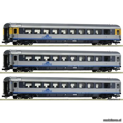 Roco 6200032 Set de 3 piezas (1): Cisalpino, CIS Roco 6200032 Set de 3 piezas (1): Cisalpino, CIS