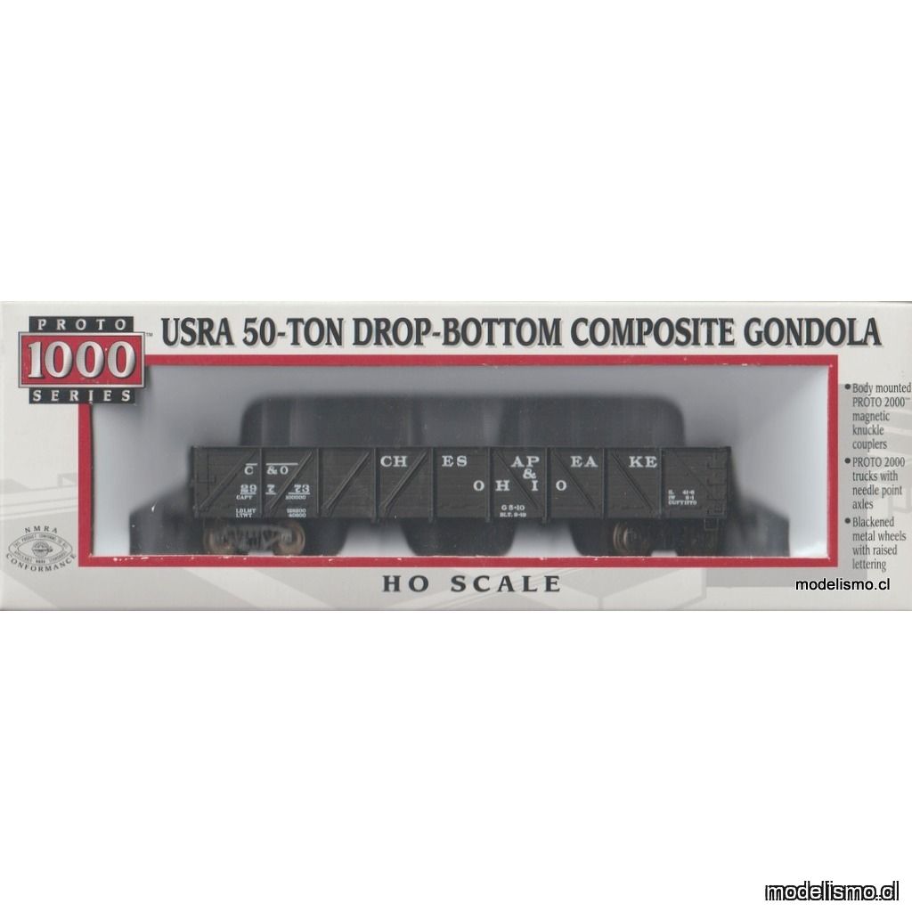 Proto 1000 23952 Chesapeake and Ohio Railway #29773 USRA 50-TON DROP-BOTTOM Proto 1000 23952 Chesapeake and Ohio Railway #29773 USRA 50-TON DROP-BOTTOM