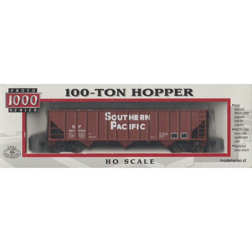 Proto 1000 23930 Southern Pacific #481082 100-TON HOPPER Proto 1000 23930 Southern Pacific #481082 100-TON HOPPER