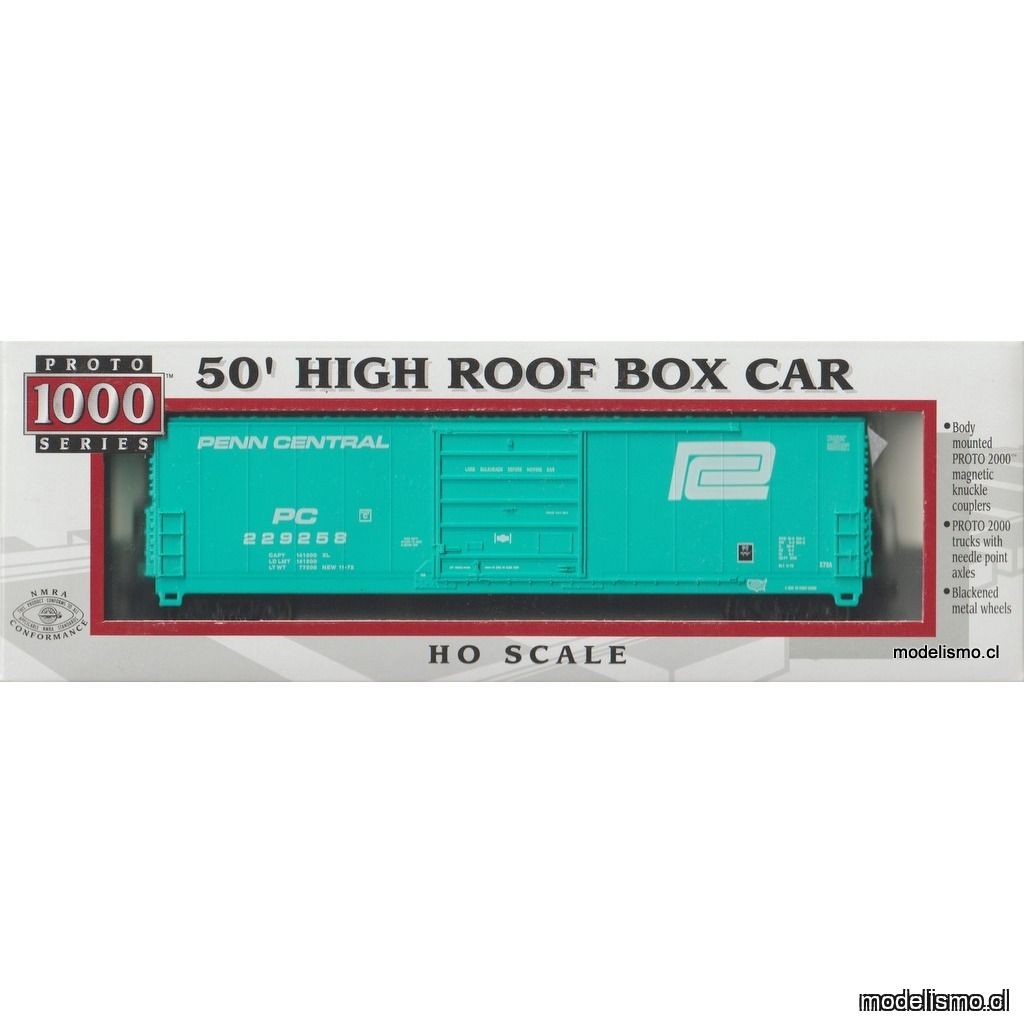 Proto 1000 23943/PC #229258 50' HIGH ROOF BOX CAR Proto 1000 23943/PC #229258 50' HIGH ROOF BOX CAR