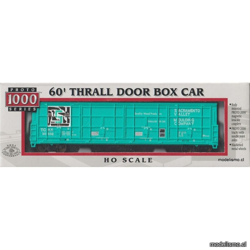 Proto 1000 23939/TCAX #30032 60' THRALL DOOR BOX CAR Proto 1000 23939/TCAX #30032 60' THRALL DOOR BOX CAR