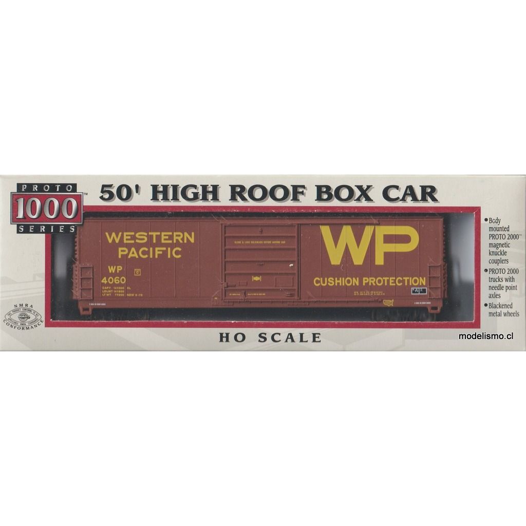 Proto 1000 23947/WP #4060 50# HIGH ROOF BOX CAR Proto 1000 23947/WP #4060 50# HIGH ROOF BOX CAR