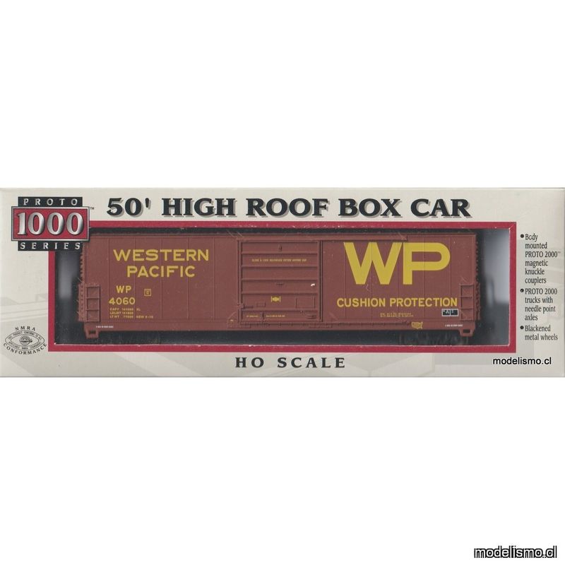 Proto 1000 23947/WP #4060 50# HIGH ROOF BOX CAR Proto 1000 23947/WP #4060 50# HIGH ROOF BOX CAR