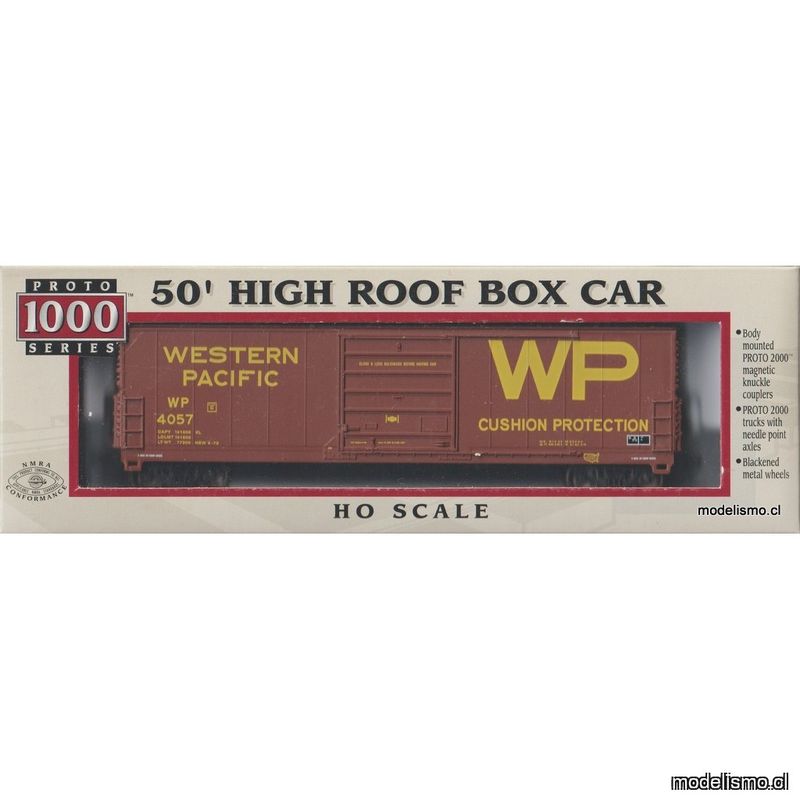Proto 1000 23946/WP #4057 50# HIGH ROOF BOX CAR Proto 1000 23946/WP #4057 50# HIGH ROOF BOX CAR