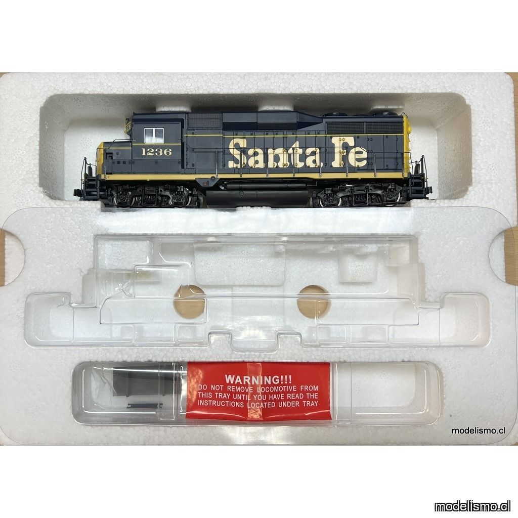 Proto 2000 GP30 Locomotive 23092 Atchison, Topeka and Santa Fe #1236 - DCC Ready Proto 2000 GP30 Locomotive 23092 Atchison, Topeka and Santa Fe #1236 - DCC Ready