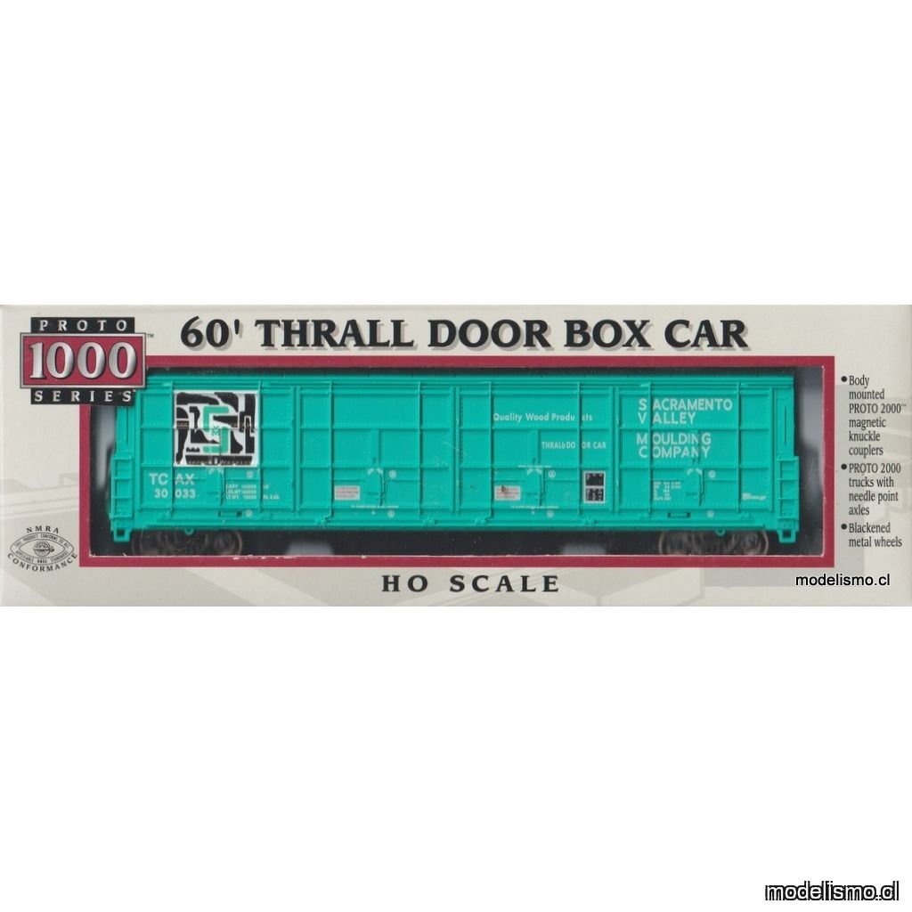 Proto 1000 23941/TCAX #30033 60' THRALL DOOR BOX CAR