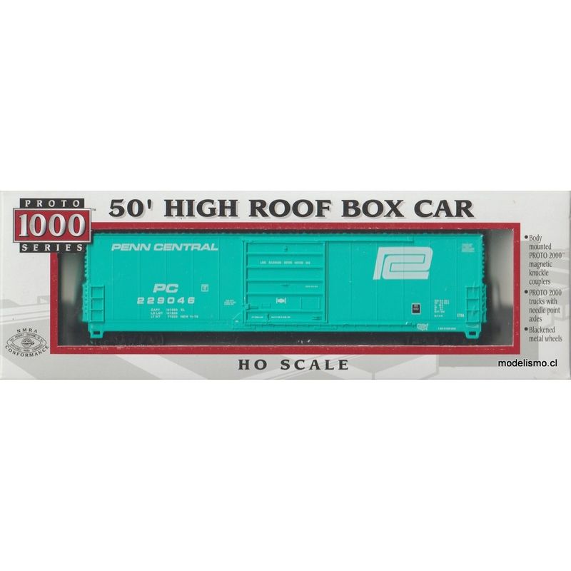 Proto 1000 23942/PC #229046 50' HIGH ROOF BOX CAR Proto 1000 23942/PC #229046 50' HIGH ROOF BOX CAR