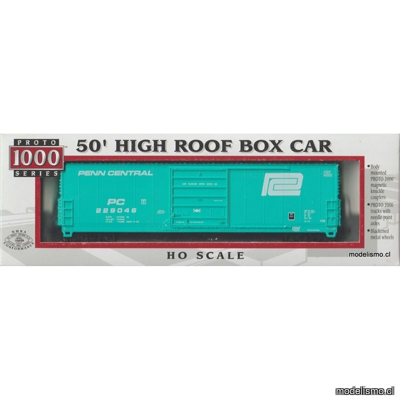 Proto 1000 23942/PC #229046 50' HIGH ROOF BOX CAR Proto 1000 23942/PC #229046 50' HIGH ROOF BOX CAR