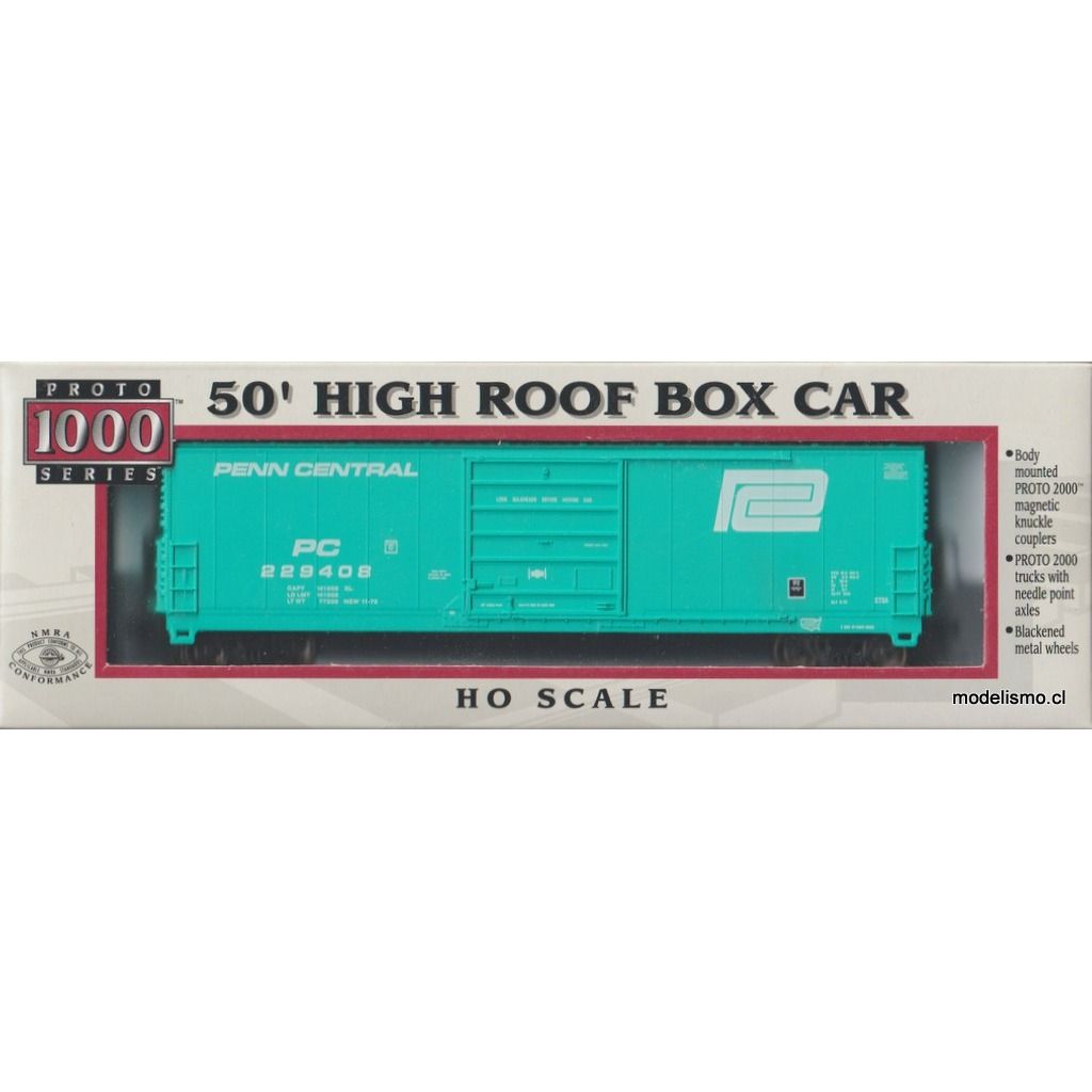 Proto 1000 23944/PC #229408 50' HIGH ROOF BOX CAR
