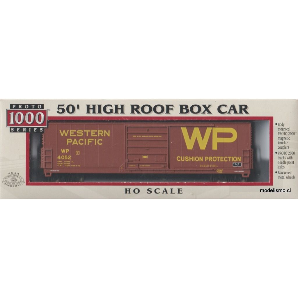 Proto 1000 23945/WP #4052 50# HIGH ROOF BOX CAR
